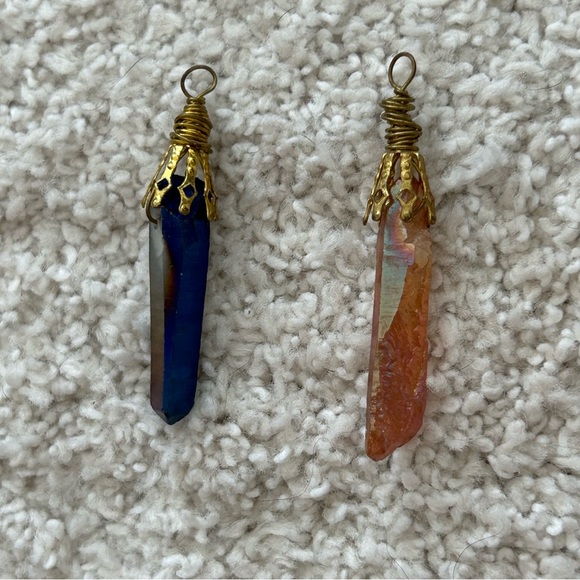 Set of 2 - Crystal Pendants - Picture 5 of 11